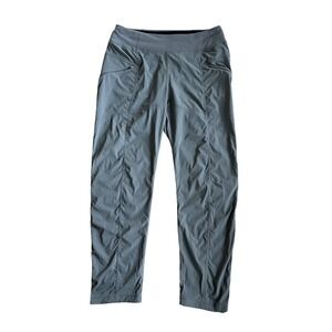 Prana Koen Pullon Pants Womens L Grey Hiking Climbing Travel 1973521